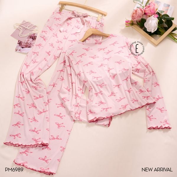  Bộ thun dài nơ PM6989 