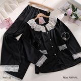  Bộ ngủ pijama lụa dài PM7183 