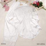  Bộ sơ mi lụa dài PM7270 