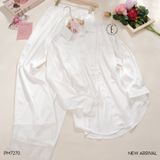  Bộ sơ mi lụa dài PM7270 