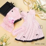  Váy 2 dây tim D7362 