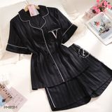  Pyjama lụa ngắn PM8131-1 