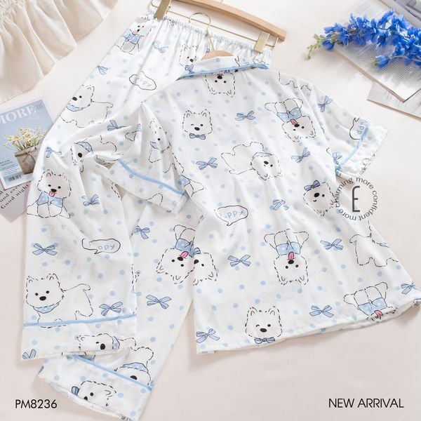  Bộ pyjama lụa PM8236 