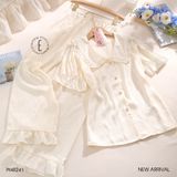  Bộ ngủ pijama lụa QDTN QD26 ( nhiều hoạ tiết) 