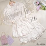  Pyjama lụa ngắn PM8264-1 