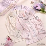  Pyjama dài lụa satin mềm PM8276 