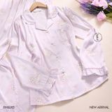  Pyjama dài lụa satin mềm PM8283 