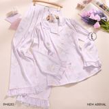  Pyjama dài lụa satin mềm PM8283 