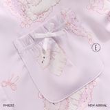  Pyjama dài lụa satin mềm PM8283 