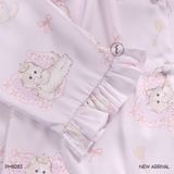  Pyjama dài lụa satin mềm PM8283 