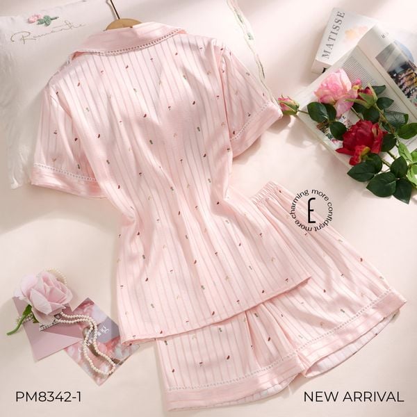 BỘ LỤA NGẮN MẶC NHÀ PM8342-1 