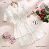  BỘ LỤA NGẮN MẶC NHÀ PM8342-1 