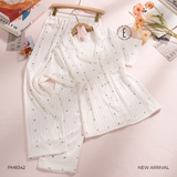  BỘ LỤA NGỦ MẶC NHÀ Florelle PM8342 