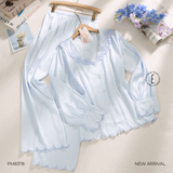  BỘ LỤA DÀI MẶC NHÀ PM8378 
