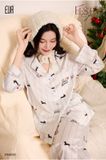  Pyjama dài lụa satin mềm PM8515 