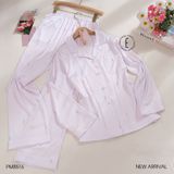  Pyjama dài lụa satin PM8516 