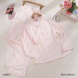  Pyjama dài lụa satin PM8516 