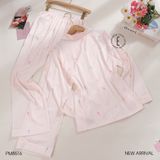  Pyjama dài lụa satin PM8516 