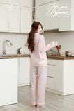  BỘ LỤA DÀI MẶC NHÀ CŒUR PM8540 