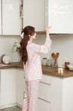  BỘ LỤA DÀI MẶC NHÀ CŒUR PM8540 