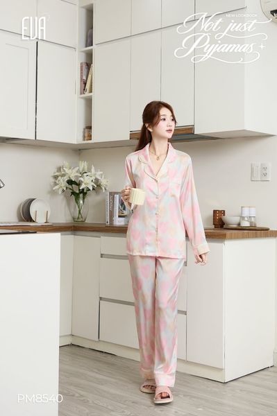  BỘ LỤA DÀI MẶC NHÀ CŒUR PM8540 