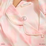  Pyjama tim hồng dài PM8540 