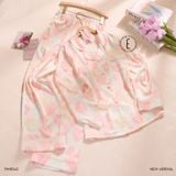  Pyjama tim hồng dài PM8540 
