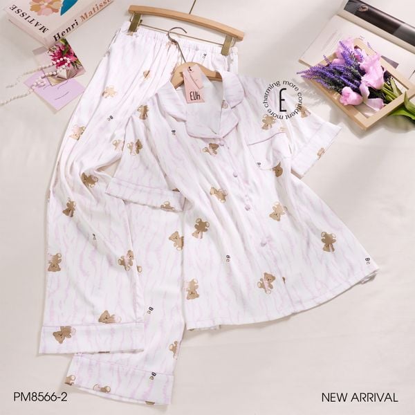  Pyjama lụa Lullaby PM8566-2 