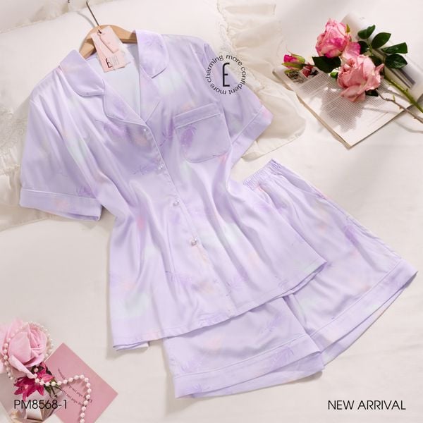  Pyjama lụa Cuddle PM8568-1 