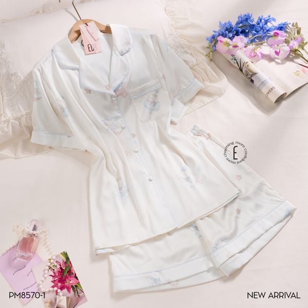  Pyjama lụa Cozy PM8570-1 