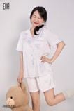  Lavie PM8577-1 , Bộ pyjama lụa satin ngắn 