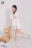  Lavie PM8577-1 , Bộ pyjama lụa satin ngắn 