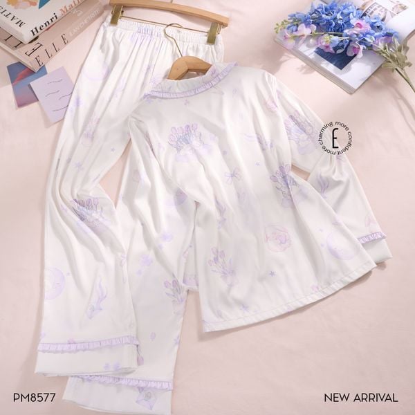  Pyjama lụa dài PM8577 
