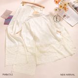  Pyjama dài lụa satin mềm PM8673-2 