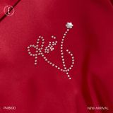  Xuân Nghênh - PM8830 - Pyjama dài lụa satin mềm phối ren ép đá 