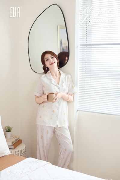  BỘ LỤA DÀI MẶC NHÀ MIELLE PM8883-2 