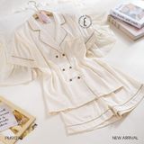  Bộ ngủ pijama lụa ngắn QN29 ( nhiều hoạ tiết) 