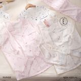  Pyjama dài tim nhỏ PM9458 