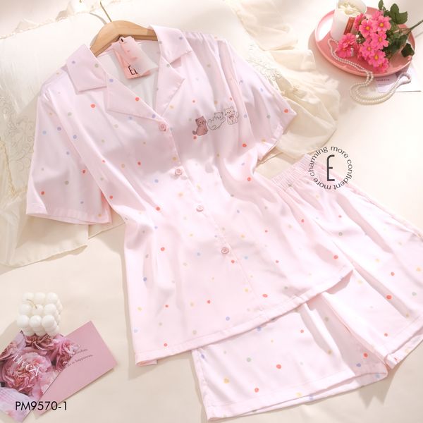  Bộ ngủ pijama ngắn PM28 ( nhiều hoạ tiết) 