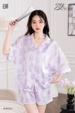 Pyjama lụa ngắn PM9725-1 