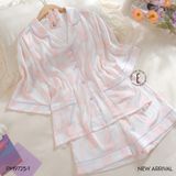  Pyjama lụa ngắn PM9725-1 