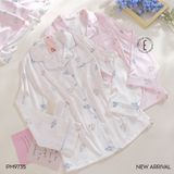  Pyjama lụa dài hình Cat PM9735 