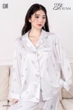  Pyjama lụa dài hình Cat PM9735 