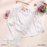  Pyjama dài lụa satin mềm PM9779 