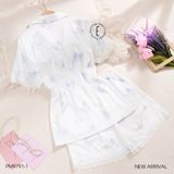  Pyjama lụa ngắn BB PM9791 