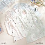  Pyjama lụa dài PM9878 
