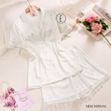 Pyjama lụa ngắn PM9979-1 
