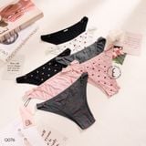  Quần lót thun tim khoen Q076 