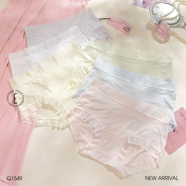  Quần lót thun viền ren Q1549 