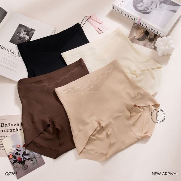  Quần lót thun cạp cao Q7351 